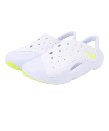 ナイキ（NIKE）ジュニア サンダル アクア スウッシュ FV6363-100 キッズ 子供 ベビー 水遊び キャンプ
