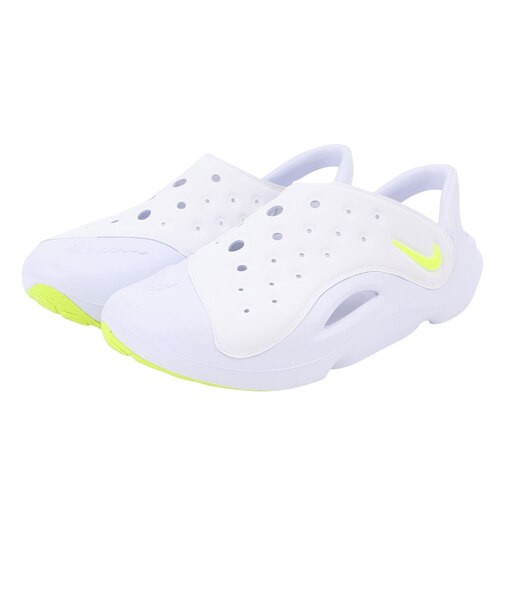 ナイキ（NIKE）ジュニア サンダル アクア スウッシュ FV6363-100 キッズ 子供 ベビー 水遊び キャンプ