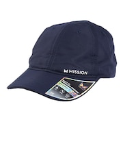 ミッション(MISSION)キャップ クーリングパフォーマンスハット 紺 111663JP UPF50+ 紫外線対策 冷却 軽量 通気性 洗濯可 男女兼用