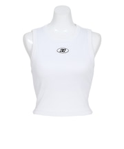 ディーシーシューズ（DC SHOES）25 TELECO CROPPED タンクトップ 25SULSL252309WHT