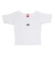 ディーシーシューズ(DC SHOES)25 TELECO SQUARENECK 半袖Tシャツ 25SULST252306WHT