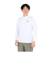 デュアリグ(DUARIG)ドライプラス LOOSE モックネック 長袖シャツ 5S0010-AHET-786TNR WHT