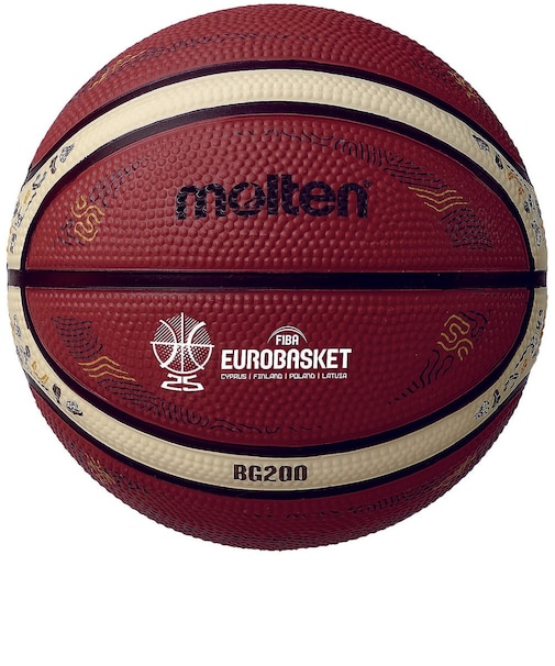 モルテン（molten）BG200 EuroBasket 2025 公式試合球 レプリカ 1号球 B1G200-E5Z