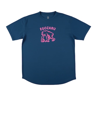 エゴザル（EGOZARU）バスケットボールウェア ボールドラインロゴTシャツ EZSS25UST032C132