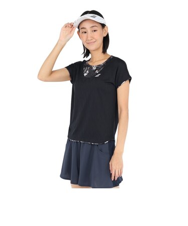 バボラ（BABOLAT）テニスウェア PURE 半袖 シャツ BWG5324-BK