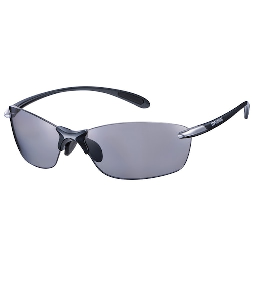スワンズ（SWANS）サングラス Airless-Leaf fit 偏光レンズモデル サングラス SALF-0051 GMR ケース付 スポーツサングラス 軽…