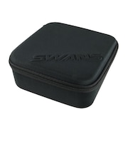 スワンズ(SWANS)サングラスケース 黒 160×160×56mm A-216 BK アイウェアケース 複数収納可能 セミハードケース