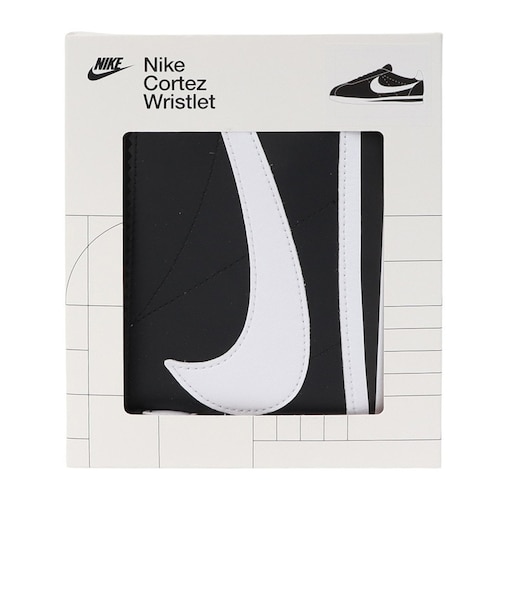 ナイキ（NIKE）リストポーチ アイコン コルテッツ リストレット 黒×白 NW0004-091 ポーチ 小型 ミニバッグ リストレットポーチ