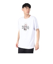 ラッセル(RUSSELL)バスケットボールウェア COURT 半袖Tシャツ RBB25S0002 WHT