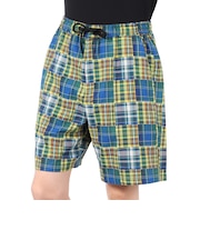 エアボーン(ARBN)PATCHWORK ショートパンツ AB2025SSM-APP401GRN