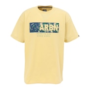 エアボーン(ARBN)FRONT ロゴ 半袖Tシャツ AB2025SSM-APP002CRM