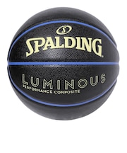 スポルディング(SPALDING)バスケットボール 7号球 ルミナス コンポジット ブラック×レモン×バイオレット 78-055J