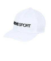 デサント(DESCENTE)帽子 Wラッセルメッシュキャップ 白 ST5SCP04U WH00 メッシュキャップ 抗菌防臭 サイズ調整可 男女兼用