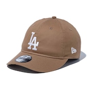ニューエラ(NEW ERA)帽子 キャップ 930 ロサンゼルス・ドジャース ノンウォッシュコットン カーキ 57-61cm 14525057 スポーツキャップ