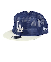 ニューエラ(NEW ERA)キャップ 9FIFTY トラッカー MLB All Mesh ロサンゼルス・ドジャース クーパーズタウン 青 57-61cm 14…
