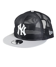 ニューエラ(NEW ERA)帽子 9FIFTY トラッカー MLB All Mesh ニューヨーク・ヤンキース 紺 55-59cm 14388560