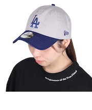 ニューエラ(NEW ERA)帽子 キャップ 920 Washed Duck ロサンゼルス・ドジャース グレー 56-60cm 14388749
