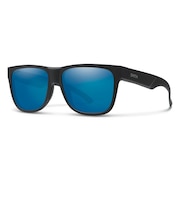 スミス(SMITH)サングラス Lowdown 2 Matte Black CP Polarized Blue Mirror ケース付 偏光 UVカット撥水 …
