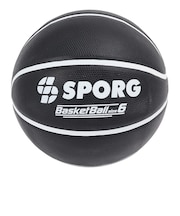 バスケットボール 6号球 ラバー SPBB-01 BLK