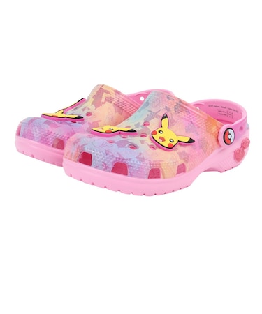 クロックス(crocs)サンダル ピカチュウ ピンク クラシック クロッグ 211229-90H キッズ 子供 ベビー