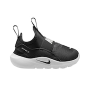 ナイキ(NIKE)ジュニアスニーカー スポーツシューズ フレックス ランナー 4 TD ブラック IF2895-002 着脱簡単 伸縮性 耐久性