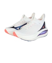 ミズノ（MIZUNO）ランニングシューズ ジョギングシューズ ミズノ ネオ ビスタ 2 ホワイト ブルー J1GD253421 スニーカー