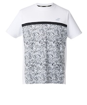 バボラ（BABOLAT）テニスウェア クラブ ショートスリーブ シャツ2 BUP5562C-WH