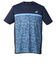 バボラ(BABOLAT)テニスウェア クラブ ショートスリーブ シャツ2 BUP5562C-BL