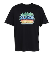 エクストララージ（XLARGE）SKYLINE 半袖Tシャツ 101252011017-BLACK