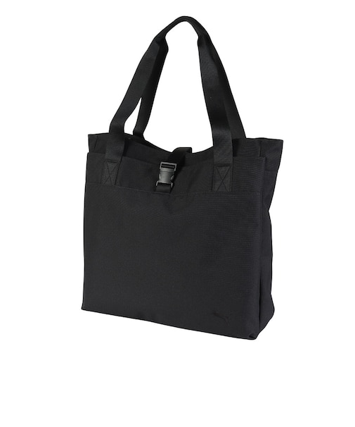 プーマ（PUMA）トートバッグ MWQ ラージ ショッパー 黒 23L 09205401 大容量 肩掛けバッグ 手持ちバッグ サブバッグ