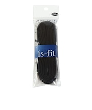 イズフィット(is-fit)シューレース 靴ひも X AC クロ 150cm