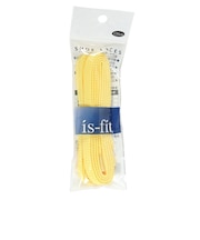 イズフィット(is-fit)シューレース 靴ひも X AC Pイエロー 120cm