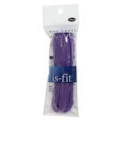 イズフィット(is-fit)シューレース 靴ひも X AC パープル 120cm