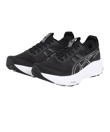 アシックス(ASICS)ランニングシューズ ジョギングシューズ GEL-KAYANO 32 NARROW ブラック ホワイト 1012B837.002 快適性