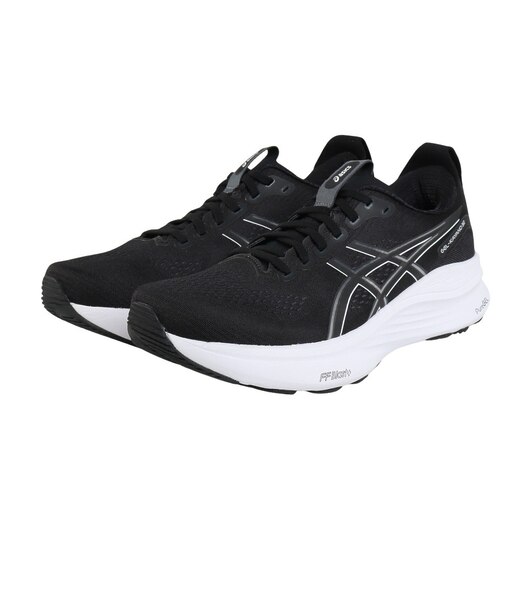 アシックス(ASICS)ランニングシューズ ジョギングシューズ GEL-KAYANO 32 EX WIDE ブラック ホワイト 1011C054.002 快適…