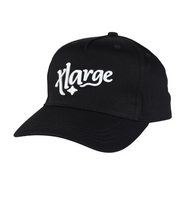 エクストララージ（XLARGE）帽子 COMMUNITY SPIRIT SNAPBACK キャップ 101252051006-BLACK