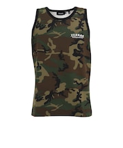 エクストララージ(XLARGE)OLD ENGLISH ワッフルタンクトップ 101252013007-CAMO