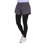 ナイキ(NIKE)ドライフィット ワン ミッドライズ 8cm ショートパンツ インナー付き DX6011-036