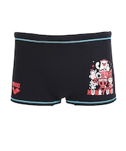 アリーナ（ARENA）競泳水着 ジュニア 男子 水泳 タフスーツ トレーニングスパッツ ショートレッグ 黒 130-140サイズ AS5FWM01B BK01…