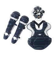 ベルガード(BELGARD)野球 軟式用 キャッチャー 防具 3点セット MPL1750-N.SV