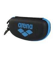アリーナ(ARENA)ゴーグルケース 水泳バッグ M ブラック×ブルーAS5SAZ70U BKBL ゴーグル保護 持ち運び フック付き