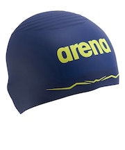 アリーナ(ARENA)スイムキャップ 水泳 キャップ レーシング シリコーンキャップ WA承認モデル 紺×黄 AS5SSC00U NVYL 競泳 公式大会