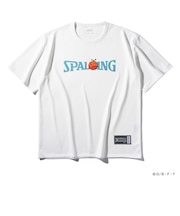 スポルディング(SPALDING)バスケットボールウェア Tシャツ ONE PIECEメラメラの実 ロゴ SMT25105PWH