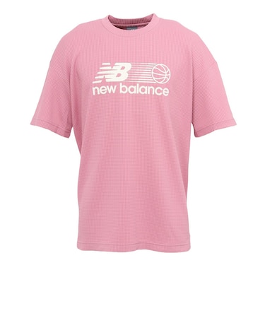 ニューバランス（new balance）バスケットボールウェア グラフィック半袖シャツ AMT55620PTF