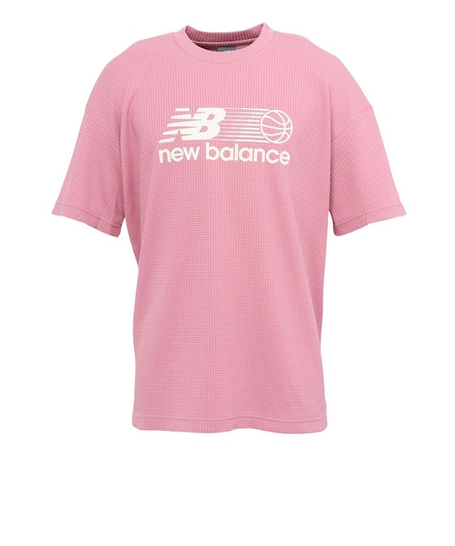ニューバランス（new balance）バスケットボールウェア グラフィック半袖シャツ AMT55620PTF