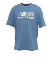 ニューバランス（new balance）バスケットボールウェア グラフィック半袖シャツ AMT55620DAL