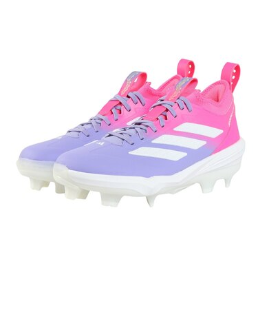 アディダス（adidas）野球スパイク アディゼロ インパクト TPU キャンディー スパイク JR7828