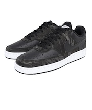 ナイキ(NIKE)スニーカー スポーツシューズ コート ビジョン LO NN ブラック ナチュラル HQ4377-001 カジュアルシューズ