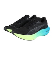 プーマ(PUMA)ランニングシューズ ジョギングシューズ ディヴィエイト ニトロ 3 ブラック 30970723 スニーカー