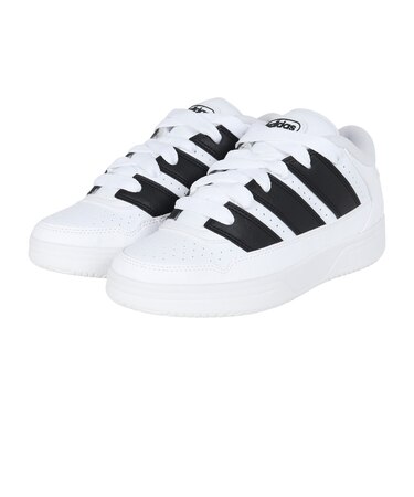 アディダス（adidas）スニーカー スポーツシューズ ターンアラウンドシューズ ホワイト ブラック JS0145 カジュアルシューズ スポーツ